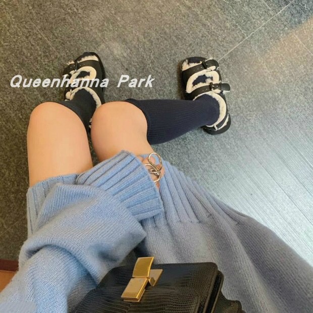 Gìay sandal lông lót mềm mịn, giày xăng đan hai quai