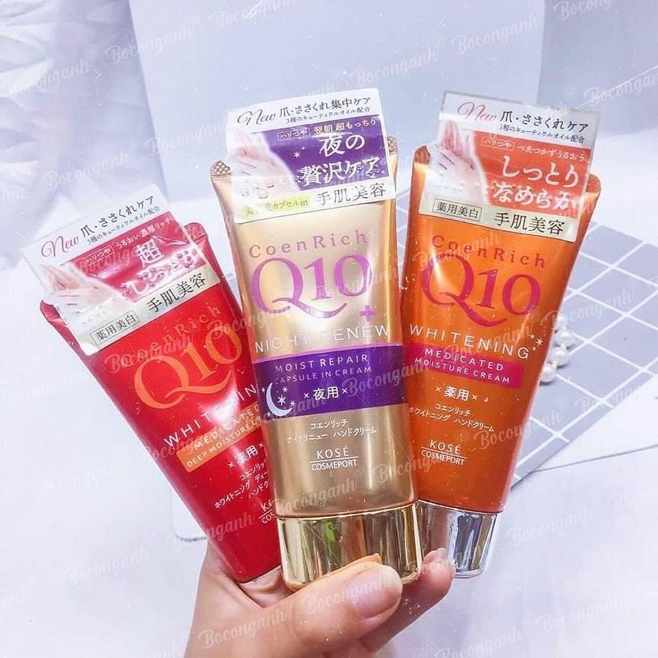 KEM DƯỠNG DA TAY Q10 NHẬT BẢN ĐỦ MÙI 80G