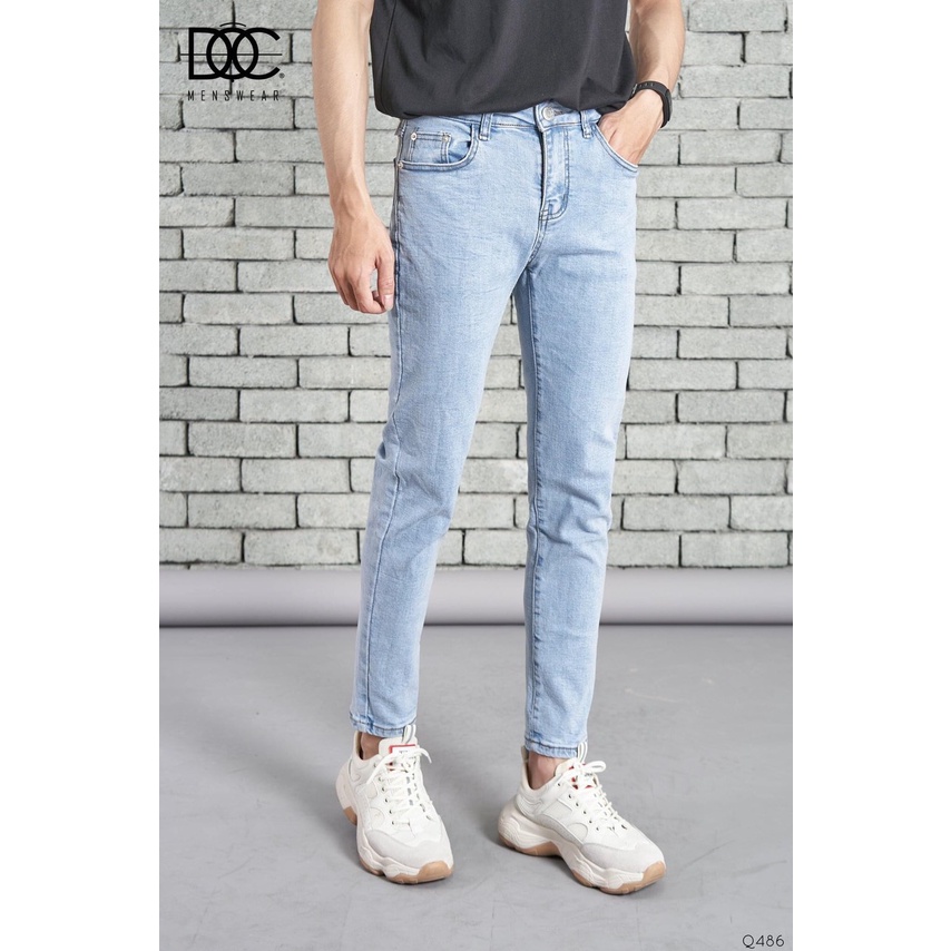 Quần Jean Nam màu Xanh Co Dãn Ôm From Tôn Dáng Chuẩn, Quần Bò Nam Thời Trang Cao Cấp Athena mẫu 797 Cực Đẹp