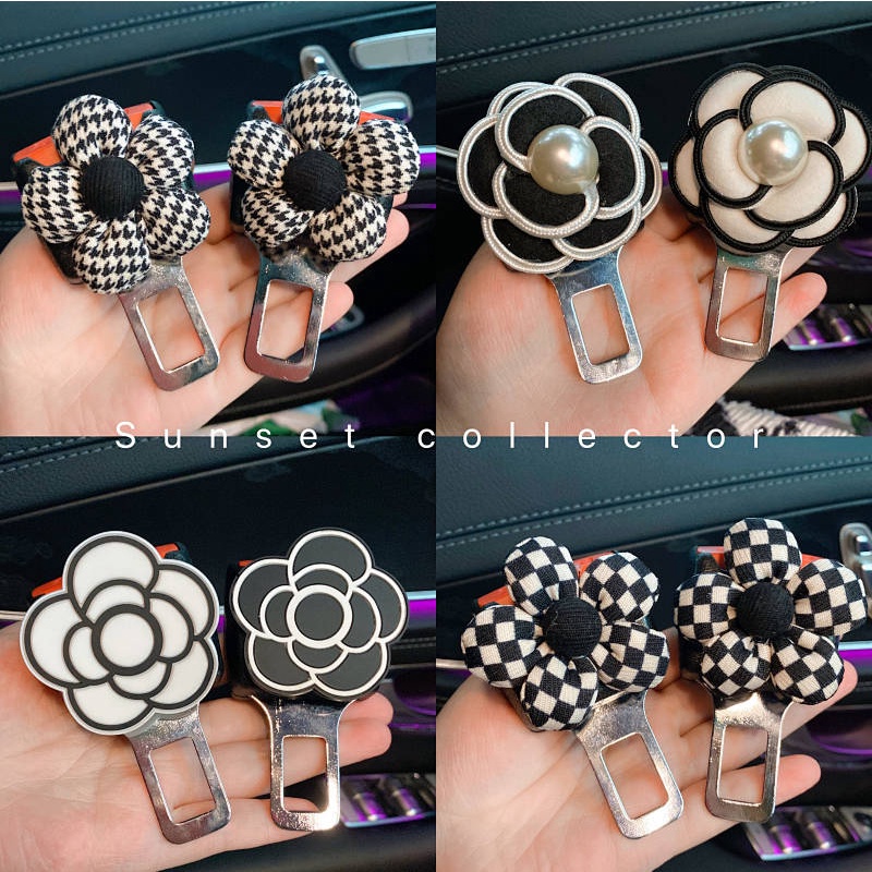 Internal Car Accessory Safety Belt Locking Device Pick Head Plate Safety Belt Lock Buckle Bayonet with Bolt Extension Joint kDmI
