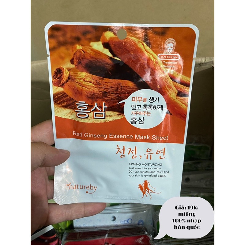 Mặt Nạ Dưỡng Da Natureby Esence Mask Sheet chính hãng