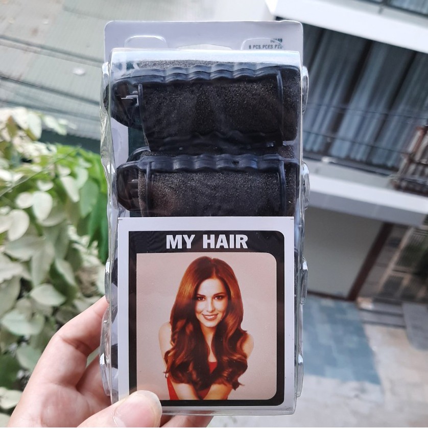 Bộ 8 lô cuốn tóc mút mềm