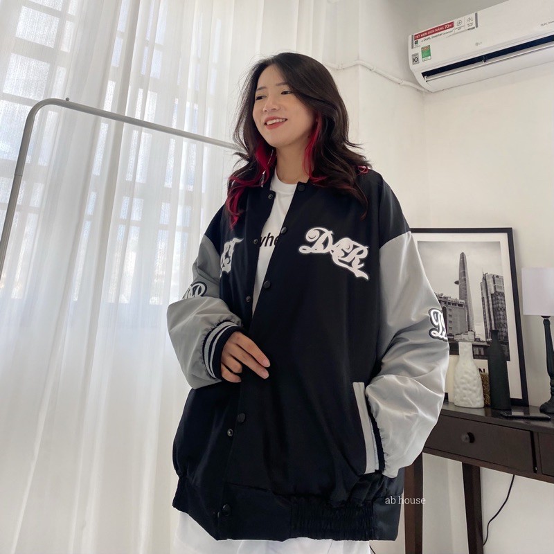 Áo Khoác Bomber Jacket DR Dù 2 Lớp Nam/Nữ Unisex (Ảnh Thật/ Có Sẵn)