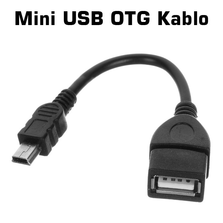 Dây chuyển đổi OTG Mini USB ( Từ USB sang Mini USB ) - Giúp kết nối usb với các thiết bị có đầu mini usb như ô tô, loa ,