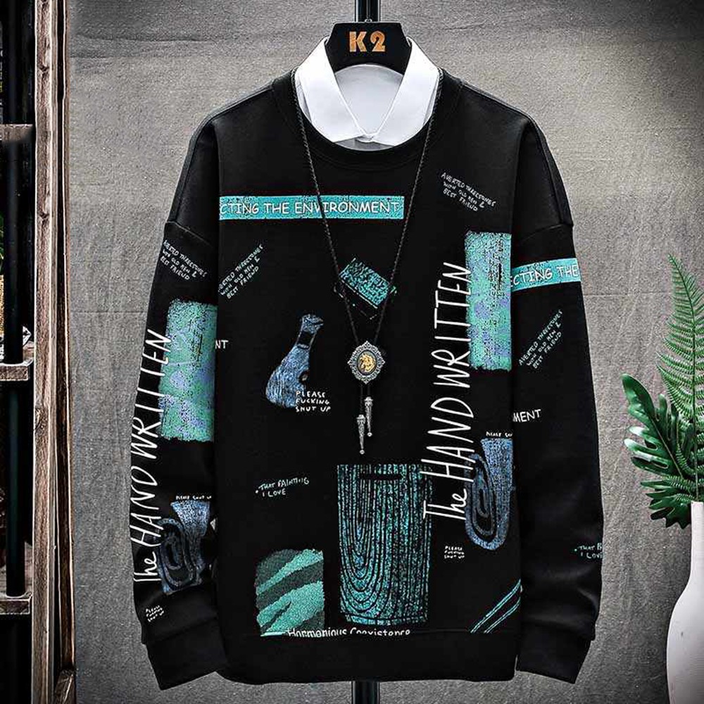 Áo Sweater Nỉ Nam Cổ Tròn Hình In Thỏ Magic Thu Đông Hàn Quốc ZENKODLMEN AO TOP NAM 90000152 | BigBuy360 - bigbuy360.vn