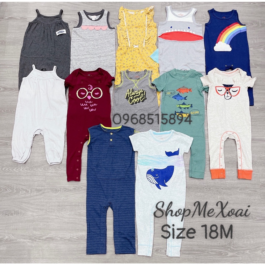 [Size 18M] Bộ Jumsuit,Romper bé trai,bé gái siêu cưng