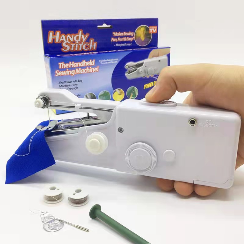 Máy may mini cầm tay HANDY STITCH  chạy pin đa năng tiện dụng cho gia đình