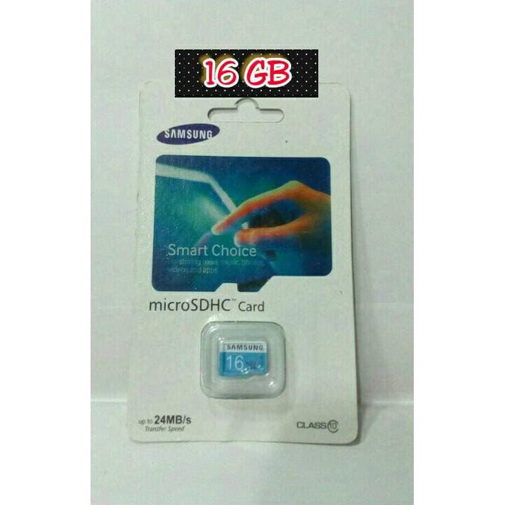 Thẻ Nhớ Micro Sd Samsung 16gb