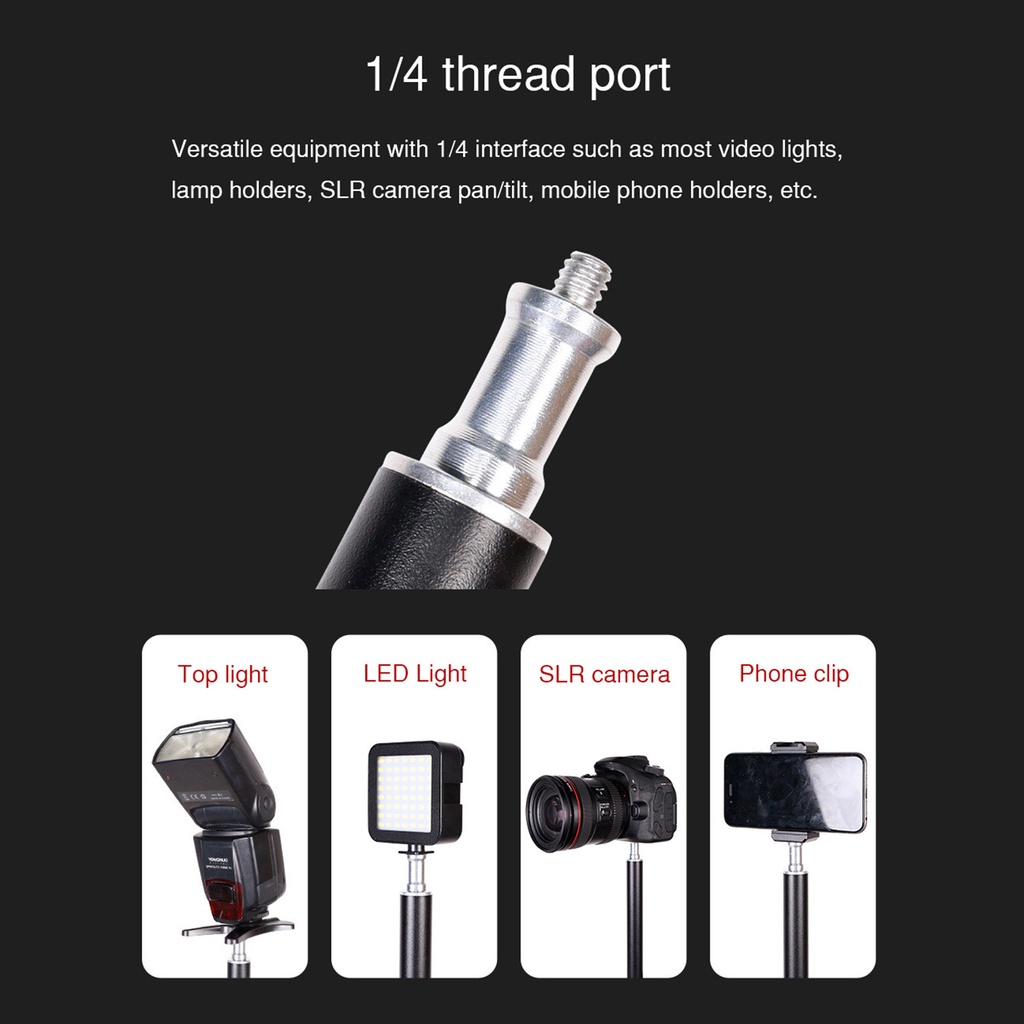 Giá đỡ kẹp bàn có ốc vít 1 / 4 " dành cho máy ảnh DSLR