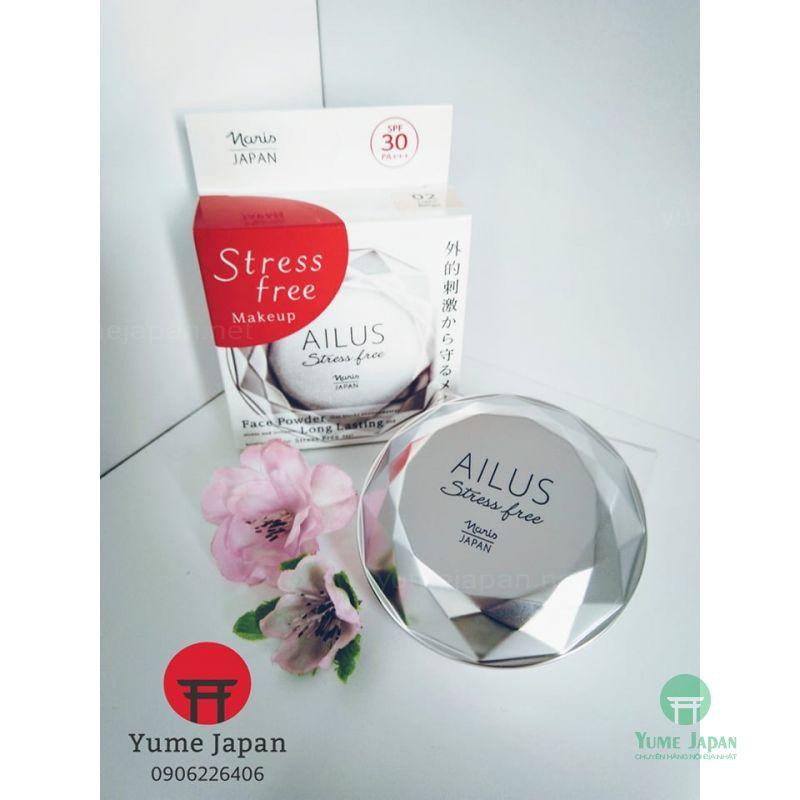 AILUS STRESSFREE FACE POWDER - PHẤN PHỦ 02