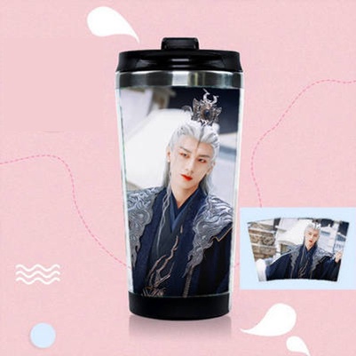 Bình nhựa đựng nước in hình TRẦM VỤN HƯƠNG PHAI idol diễn viên Thành Nghị Dương Tử thần tượng