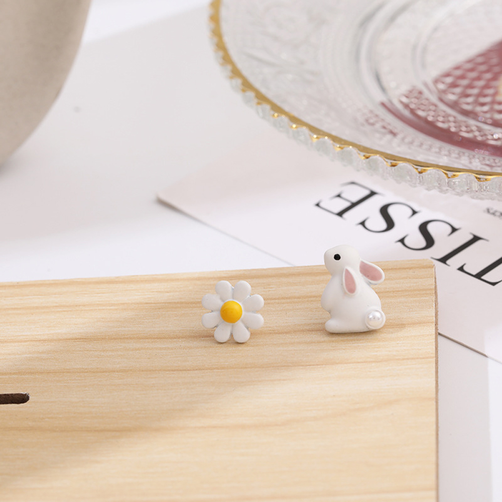 Cặp Bông Tai Thời Trang Bằng Hợp Kim Có Đính Ngọc Trai Đầy Cá Tính