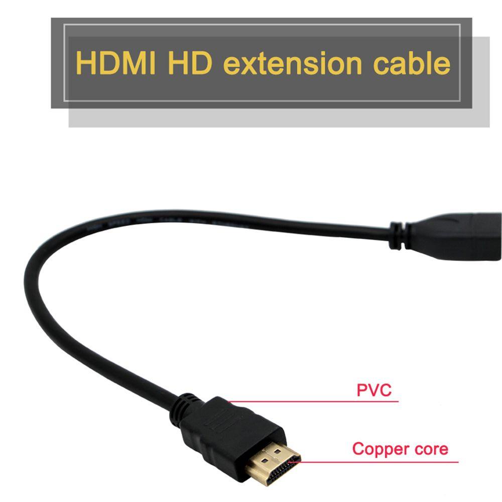 Dây Cáp HDMI Nối Dài Chuyển Đổi Đầu Đực Sang Đầu Cái Cho HDTV HDMI
