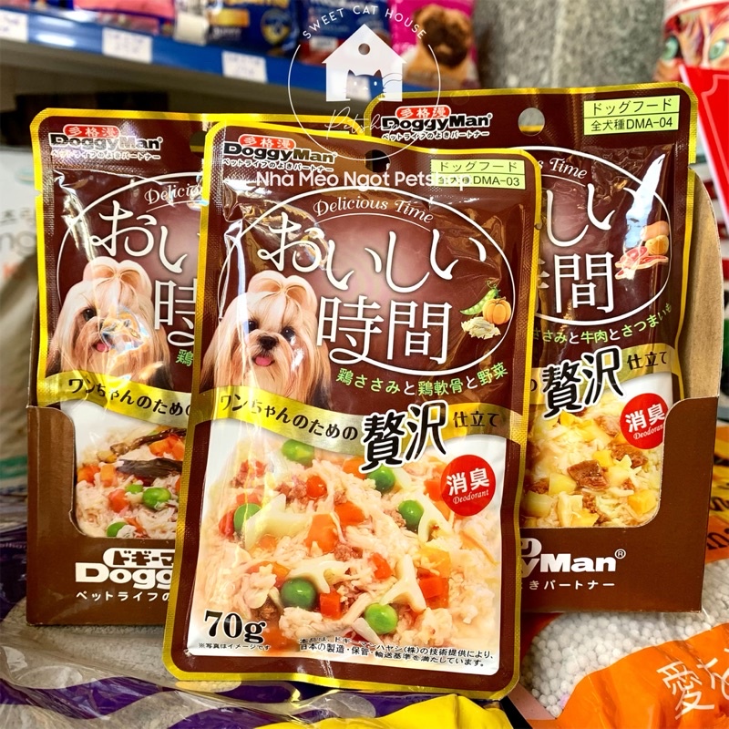 Pate Doggy Man dành cho chó mọi lứa tuổi