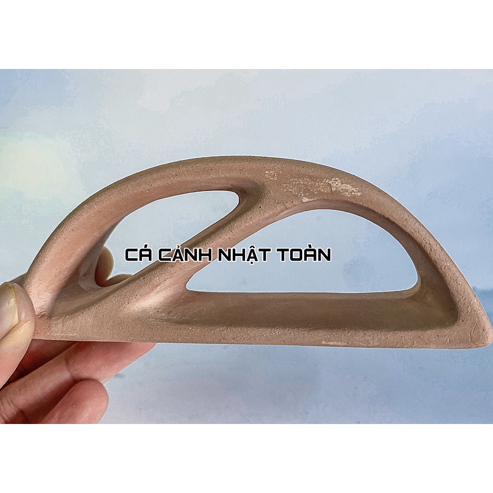 ĐỒ CHƠI GỐM SỨ TRANG TRÍ BỂ CÁ CHO TÔM TÉP CÁ CRAB AQUA 10X3X7CM