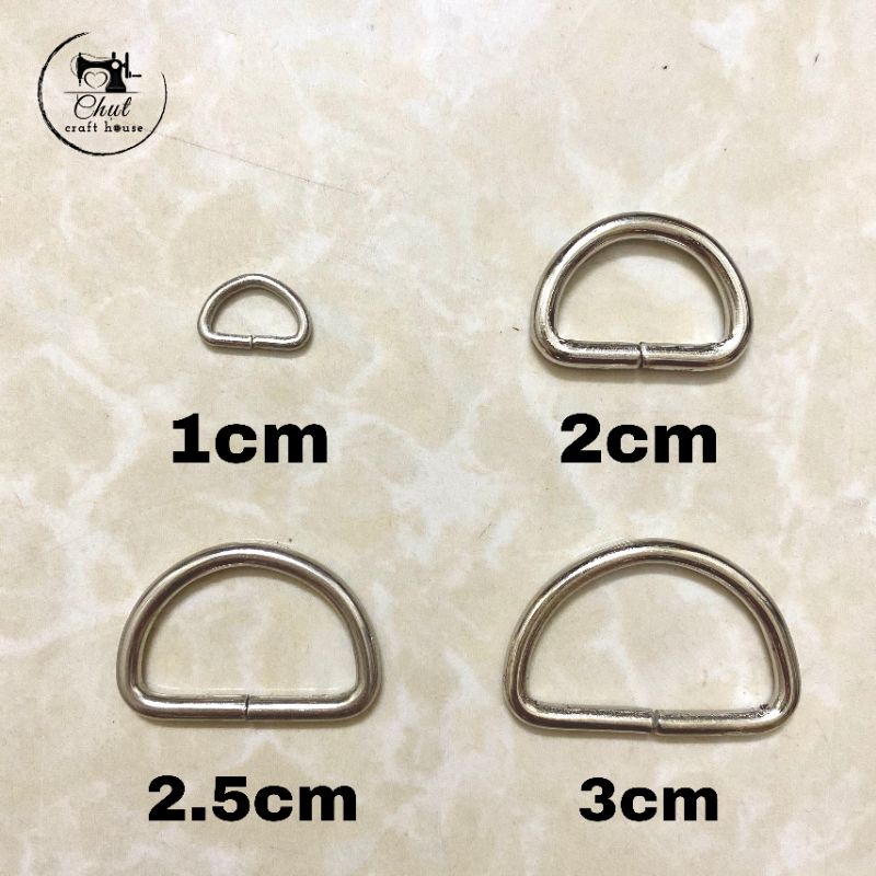 ĐỦ SIZE | Khoen bán nguyệt chữ D  | Móc quai đeo túi xách