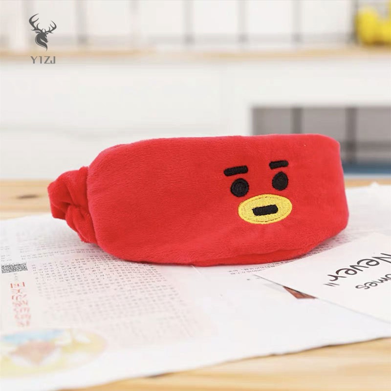 BTS BT21 VN (Hàng Mới Về) Băng Đô Cài Tóc rửa mặt Họa Tiết Bt21 Phong Cách Bts