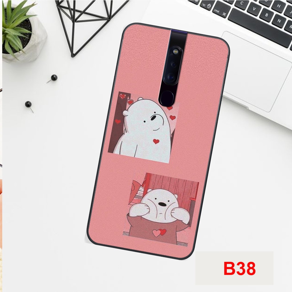 [FREESHIP]ỐP LƯNG OPPO F11/F11 PRO HÌNH CHÚ GẤU TRẮNG SIÊU CUTE