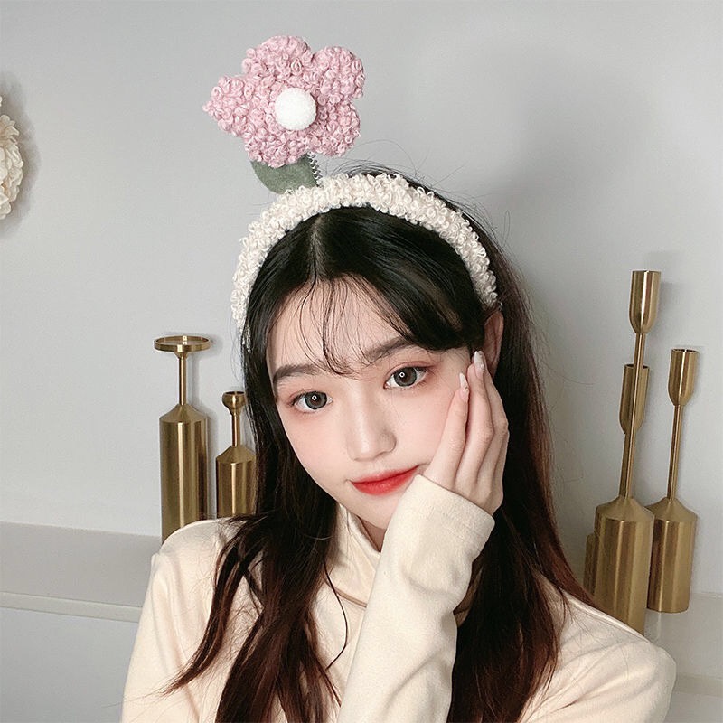 Băng Đô Cài Tóc Hình Hoa Hướng Dương Xinh Xắn Dành Cho Nữ