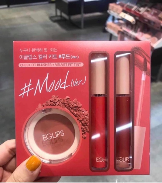 Set phấn má và son Fullsize Eglips | BigBuy360 - bigbuy360.vn