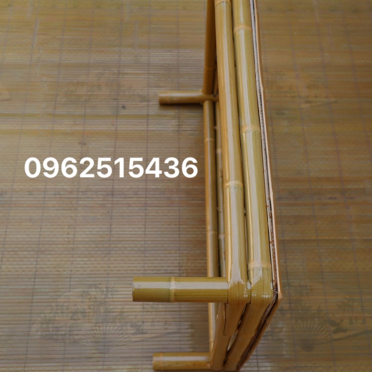 Bàn Trúc Cao bằng Vuông, Bàn Trà Ngồi Bệt, Làm Thủ Công 100% siêu biền bỉ