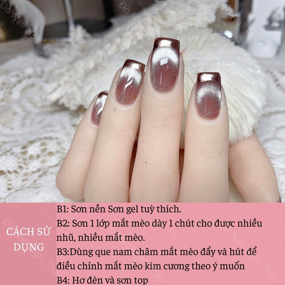 Sơn mắt mèo kim cương Jeliva LADURA 15ml