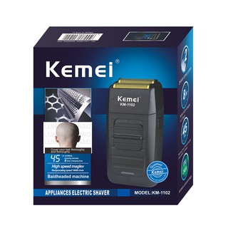 Máy cạo râu Kemei KM-1102 chính hãng