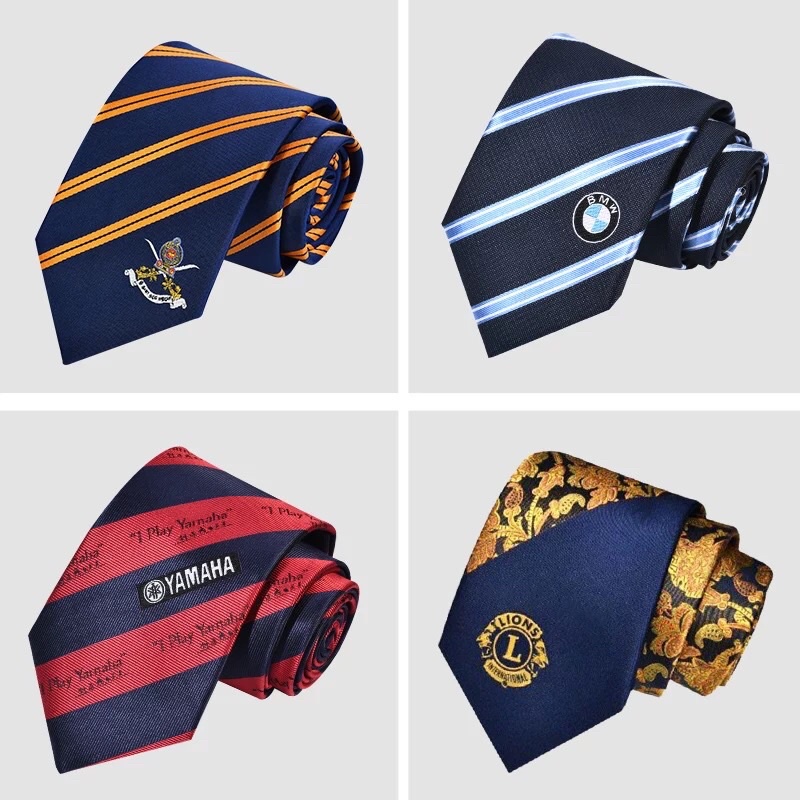 Cà Vạt Nam Công Sở VINMEN Bản 8cm Cao Cấp