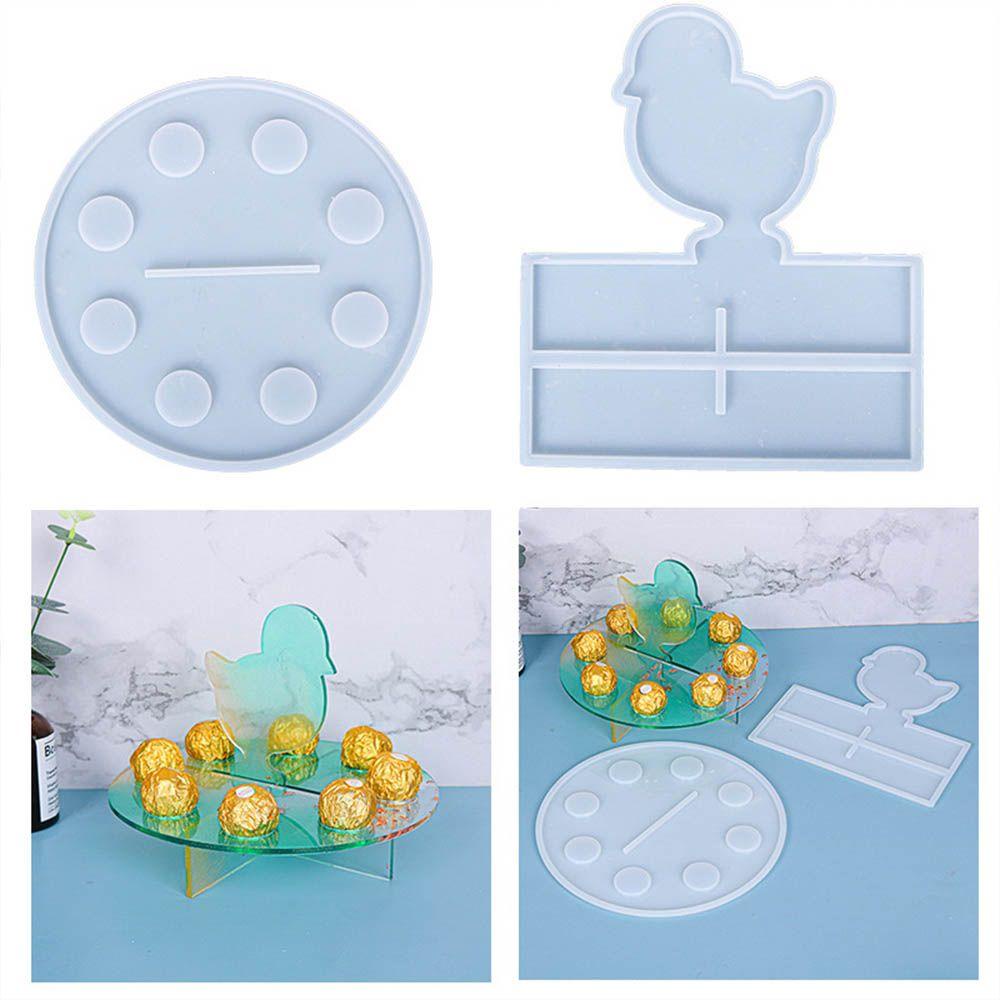 Khuôn Silicon Làm Đồ Trang Trí Hình Gà Con Dễ Thương DIY
