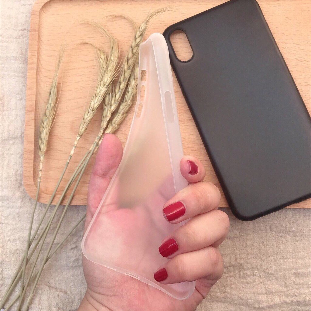 Ốp lưng siêu mỏng cho iPhone X (ốp không bị ố vàng khi sử dụng)