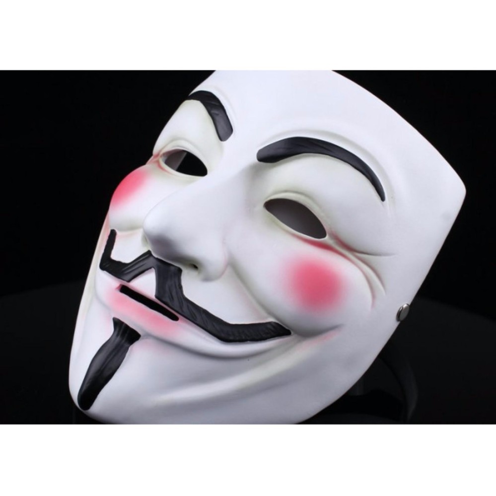 Mặt nạ nhựa hóa trang hacker Anonymous