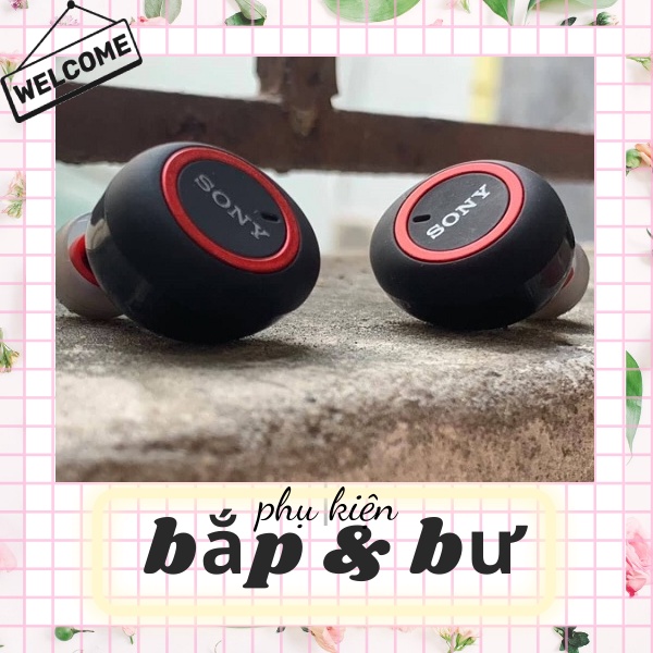 Tai nghe Bluetooth Sony sport TWS-D76 Rất ấm Bass-treble rõ ràng bảo hành 1 đổi 1 30 ngày