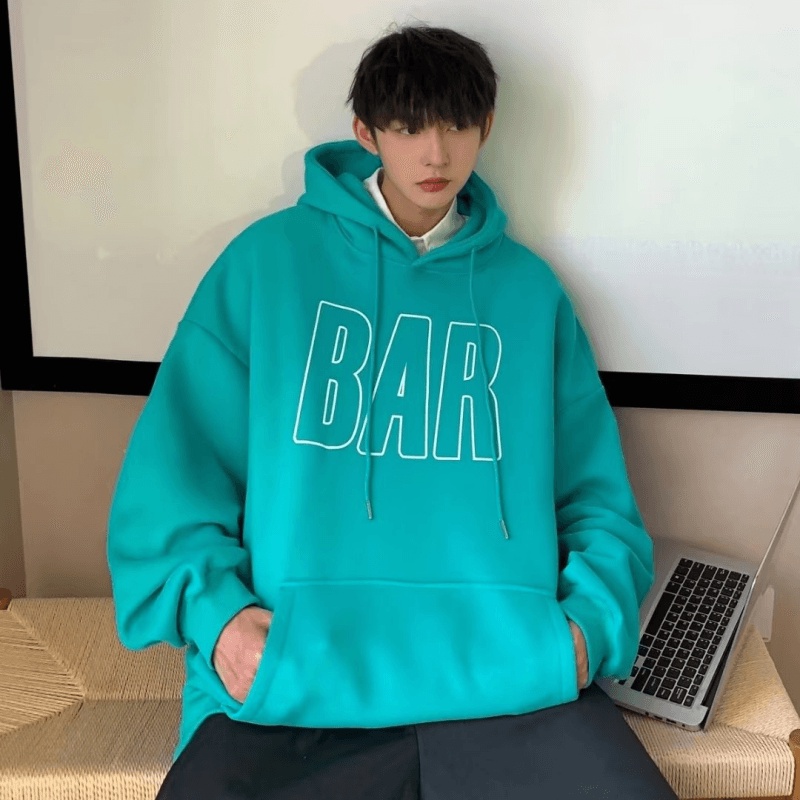 Áo Hoodie In Chữ Thời Trang Nhật Bản Chất Lượng Cao Cho Nam Size M-5XL