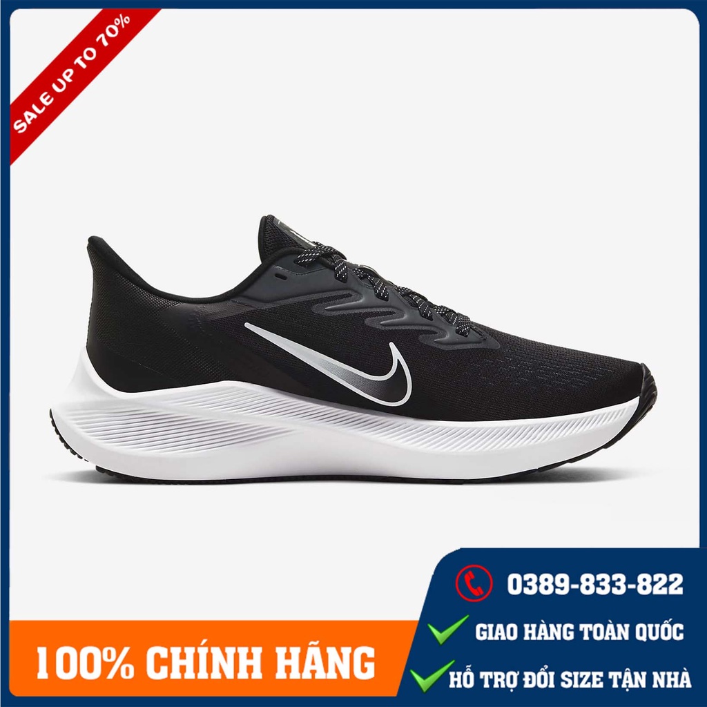 Giày Nữ Chính Hãng Nike Winflo 7 CJ0302 005 Màu Đen