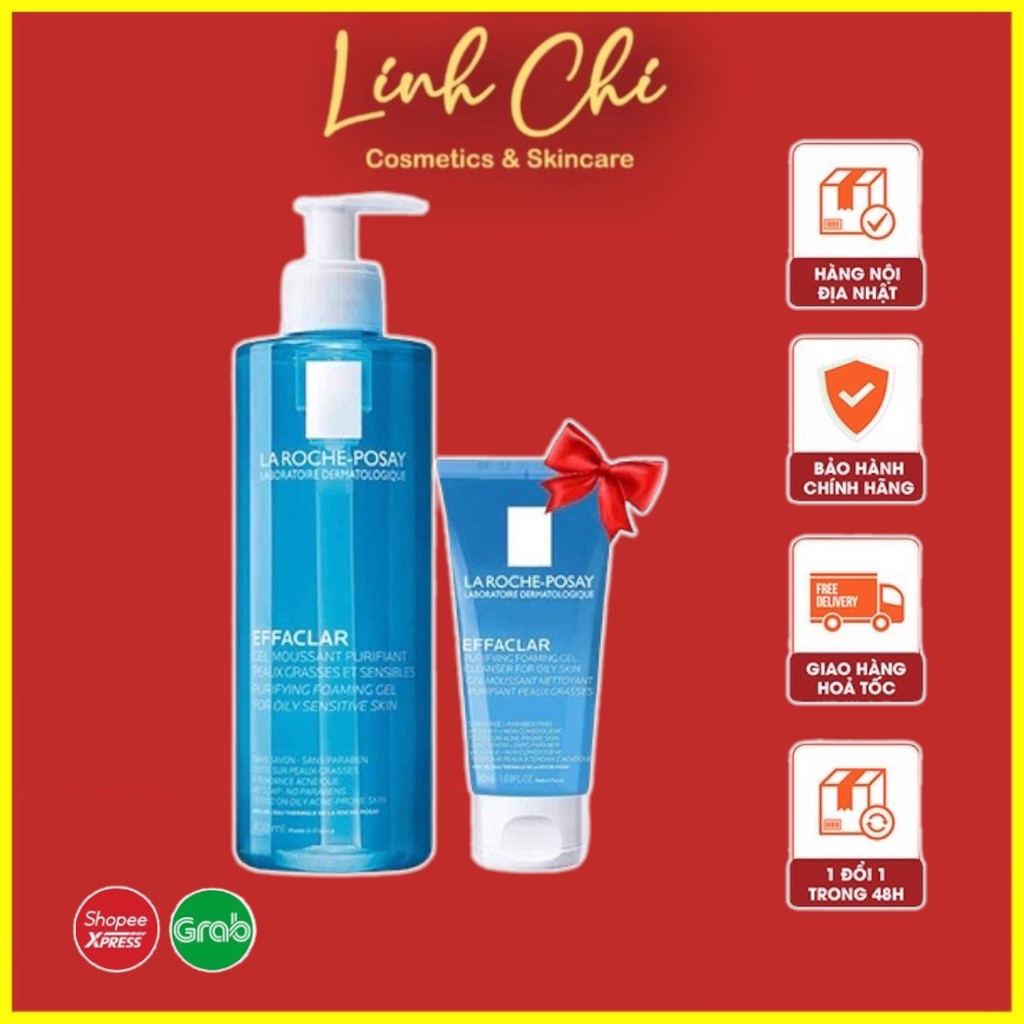 Sữa Rửa Mặt La Roche-Posay Effaclar Dành Cho Da Dầu