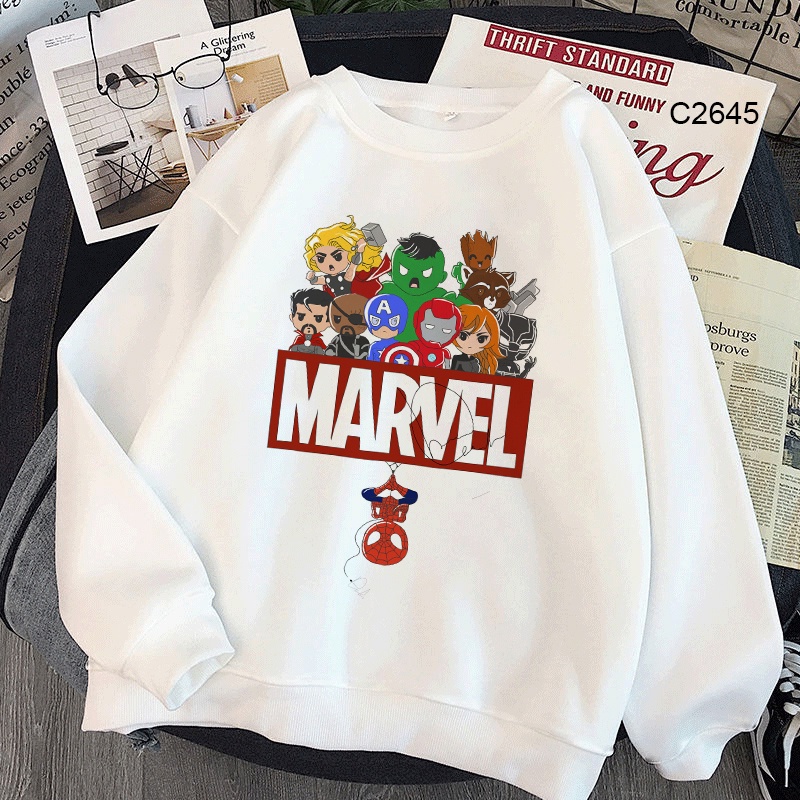 Áo Hoodie In Hình Siêu Anh Hùng Marvel Người Nhện Không Có Mũ Thời Trang Harajuku Xuân Thu Cho Nam Và Nữ