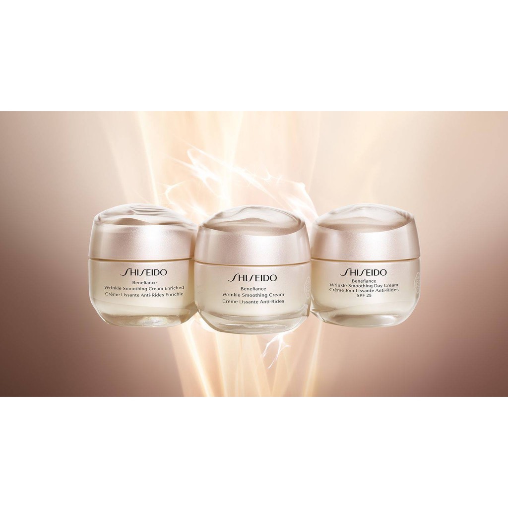 Chính hãng ] Kem dưỡng da Shiseido Benefiance Wrinkle Smoothing Cream 50ML  | Shopee Việt Nam