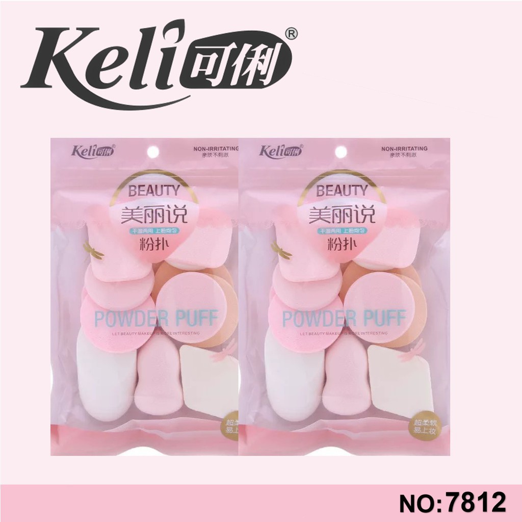 Bông tẩy trang - Bộ 13 Miếng Mút Mềm Mịn Tiện Lợi Cho Các Nàng - Tokosi | BigBuy360 - bigbuy360.vn