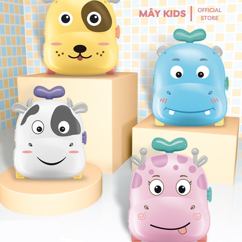 Vali Xúc Cát Đi Biển Dành Cho Các Bé Nhiều Chi Tiết, Vali Kéo Du Lịch Cho Bé - Mây Kids