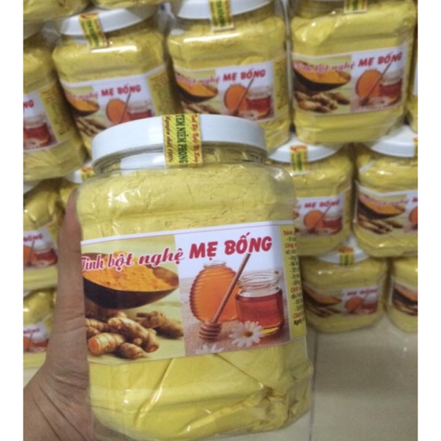 Tinh bột nghệ 🌺FREESHIP🌺 Tinh bột nghệ đỏ nguyên chất (kèm phiếu thử nghiệm sản phẩm)