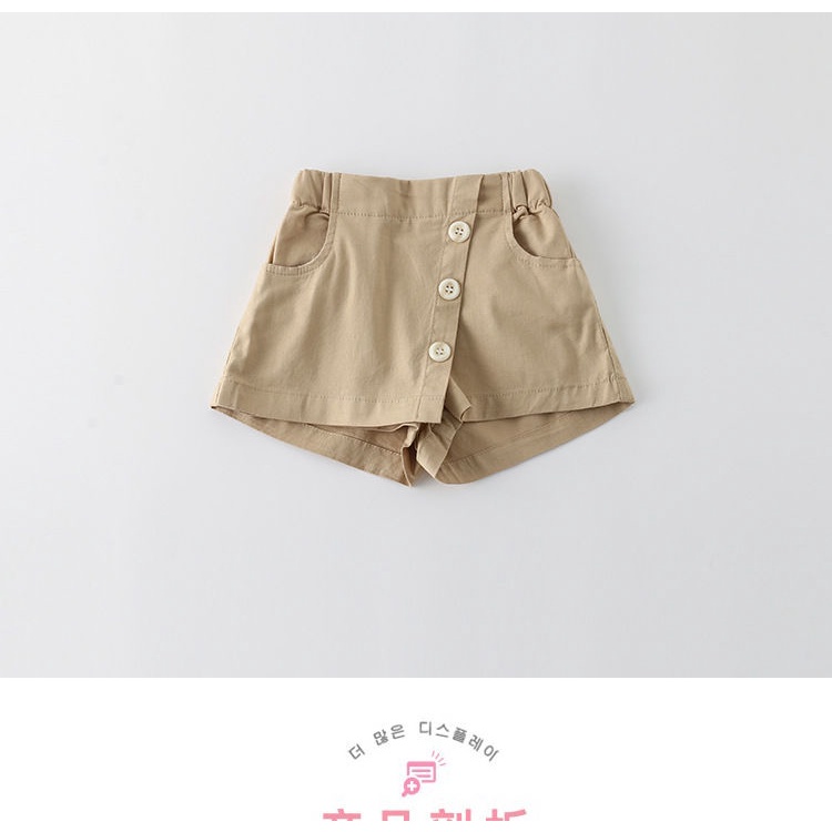 Quần ngắn mỏng thời trang mùa hè mới cho bé gái 2021