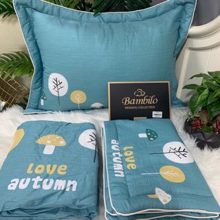 Ga gối cotton 100% thương hiệu bambiloo