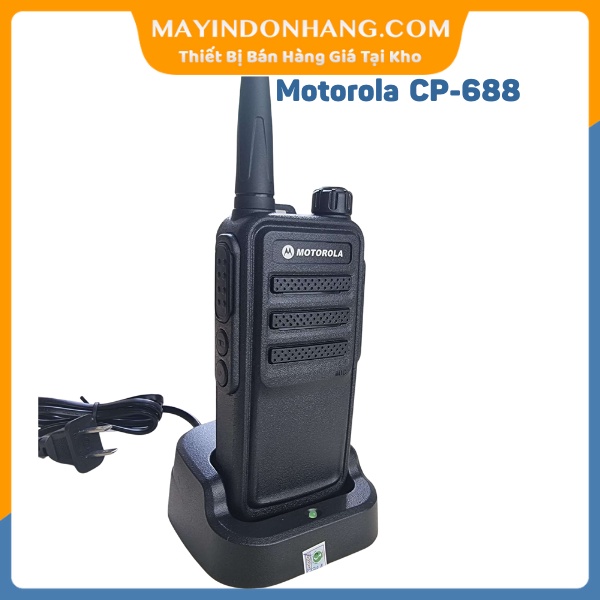 Máy bộ đàm Motorola CP688 Giá Siêu Rẻ - Bộ Đàm Cầm Tay Chuyên Cho Hàng Quán, Bảo Vệ