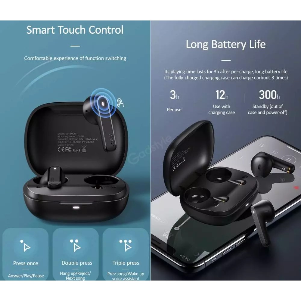 Tai nghe bluetooth USAMS SM V5.0
