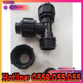 Tê đều ống HDPE (D50 - 90)