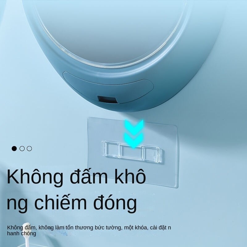 Hộp Đựng Mỹ Phẩm Không Đục Lỗ Thời Trang Cho Nhà Tắm