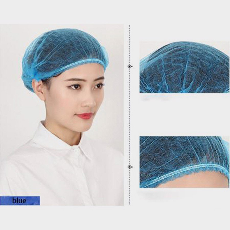 Mũ Y Tế - Chùm Đầu Con Sâu Đảm Bảo Vệ Sinh Khi Làm Việc