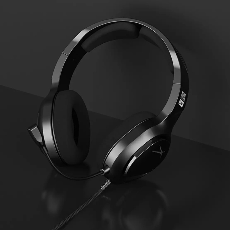 Tai nghe gaming ALTEC LANSING ALGH9603 led đa màu - tăng kèm jack 3.5mm từ 1 ra 2 (Đen) - Nhất Tín Computer