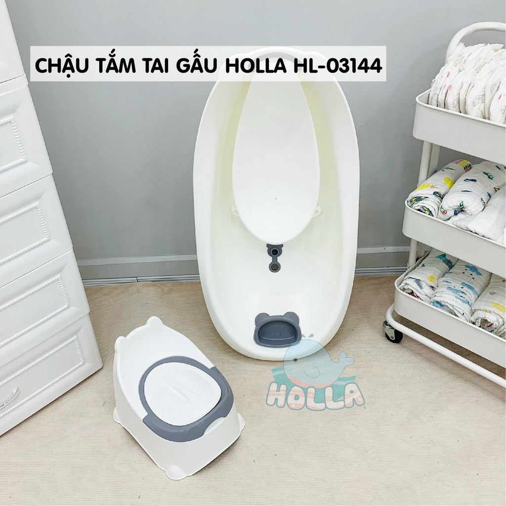 Chậu tắm tai gấu Holla - HL03144