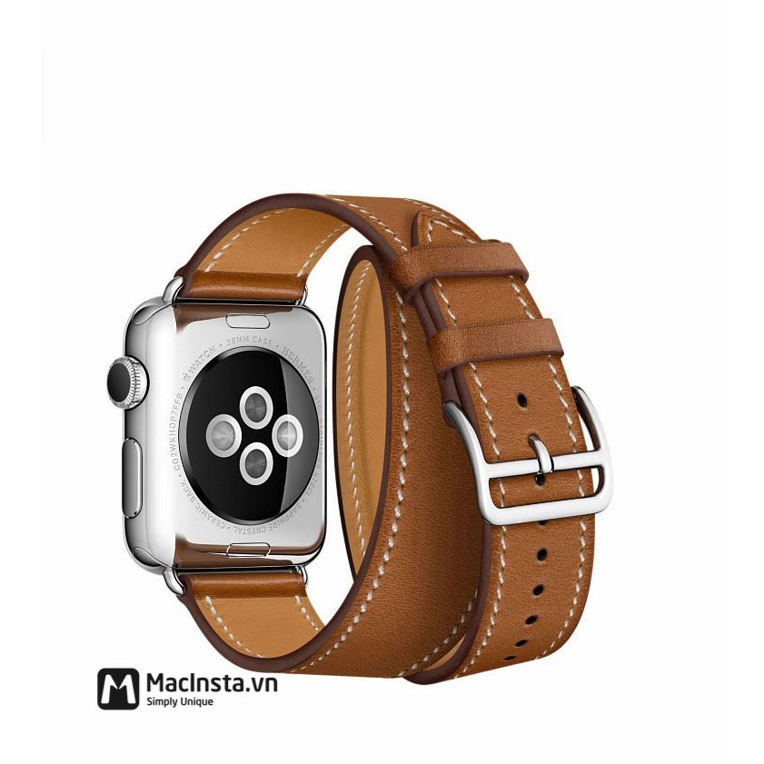 Dây da Apple Watch Hermès Double Tour – Hàng phụ kiện